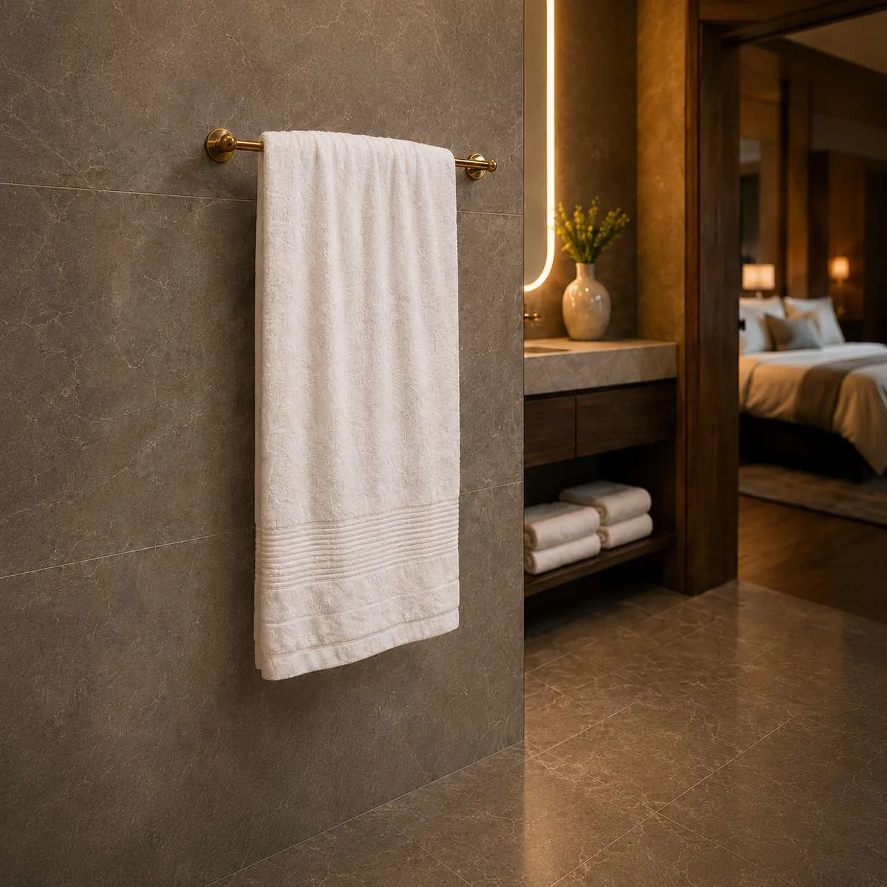 Otel El Havlusu 50x90 cm - 250 gr 16/1 Penye İplik